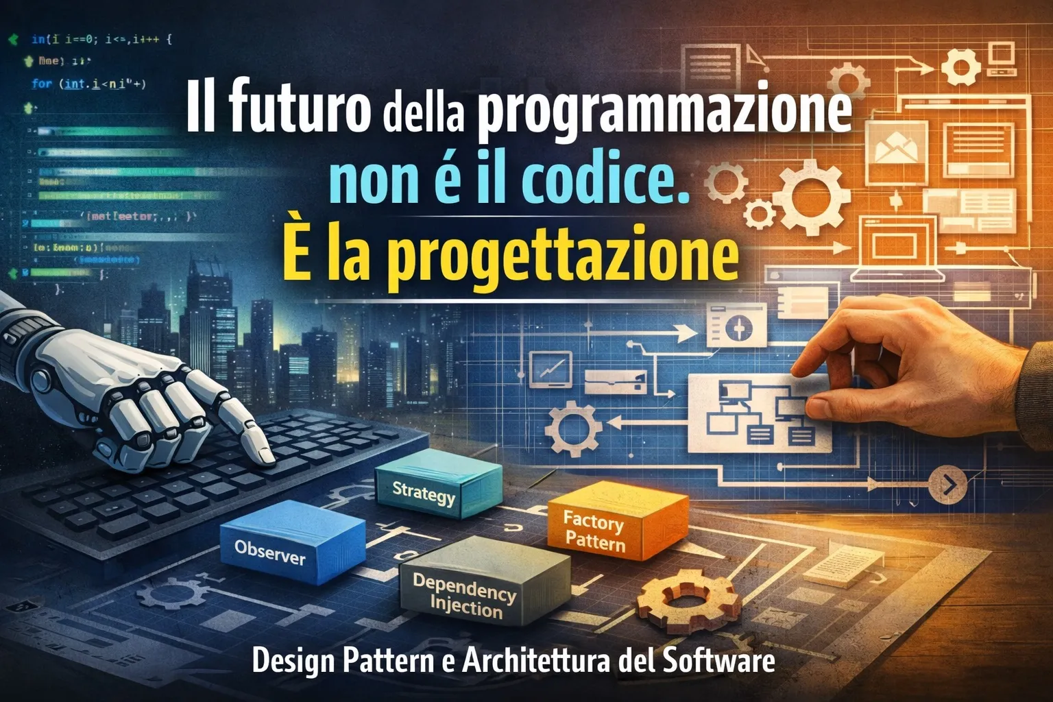 Il futuro della programmazione non è il codice. È la progettazione