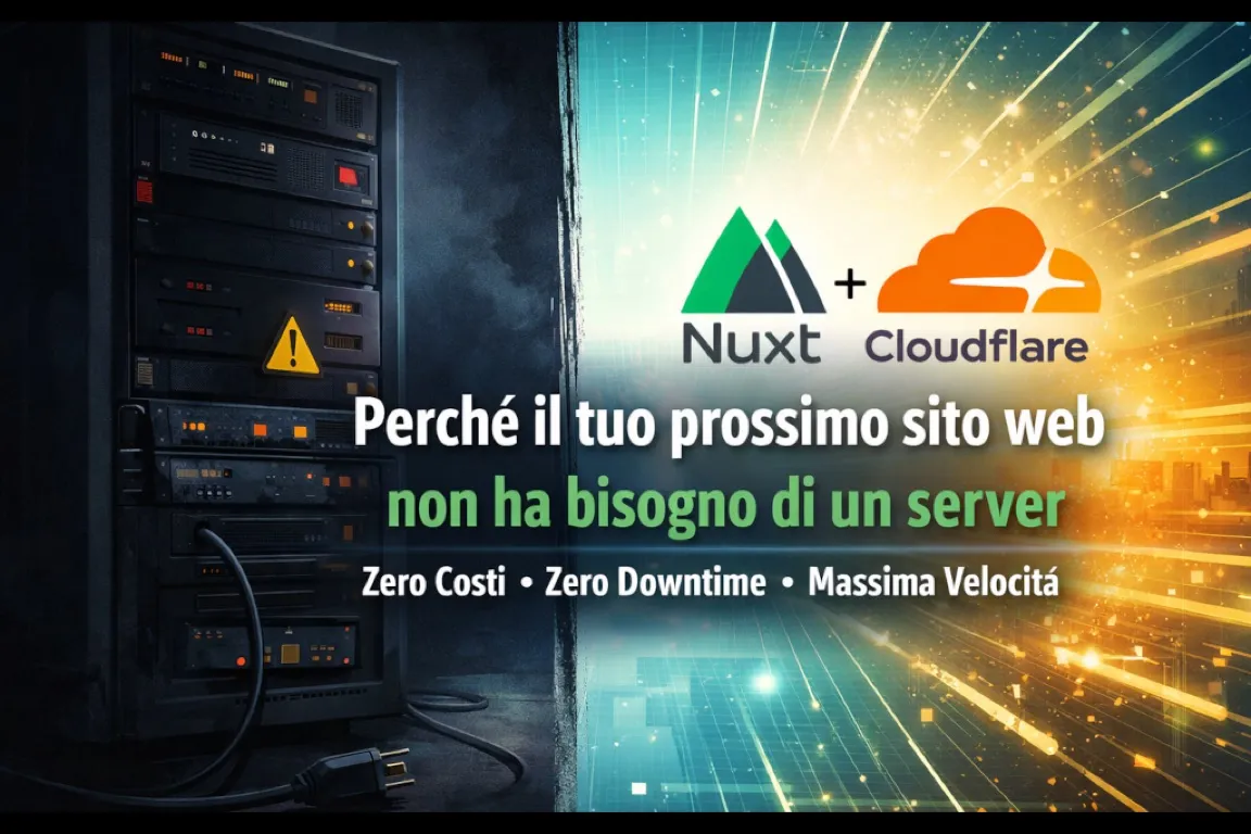 Perché il tuo prossimo sito web non ha bisogno di un server