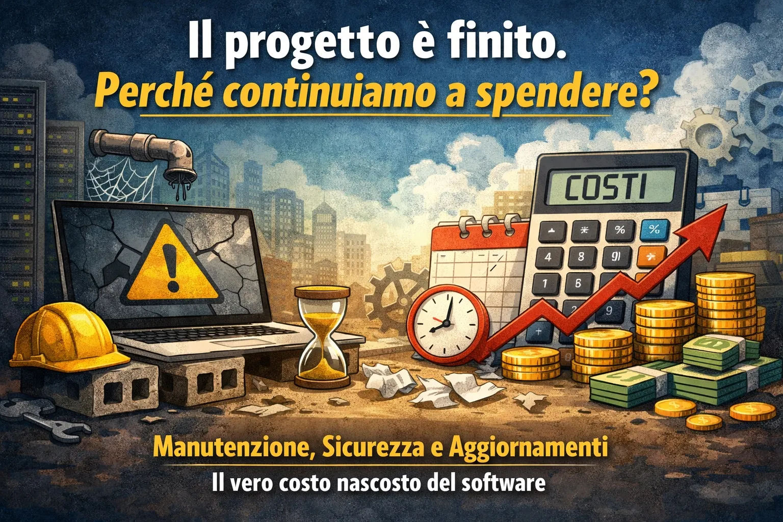 Il progetto è finito. Perché continuiamo a spendere?