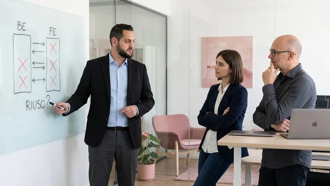 Backend e frontend separati: quando costa davvero il doppio