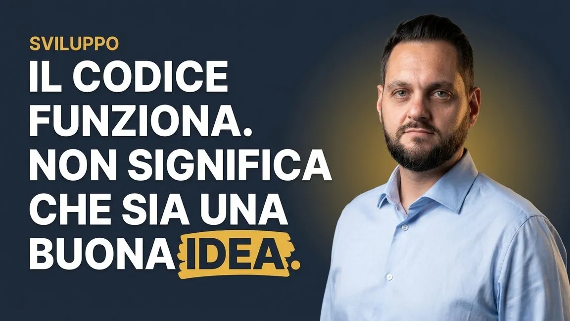 Il codice funziona. Non significa che sia una buona idea.